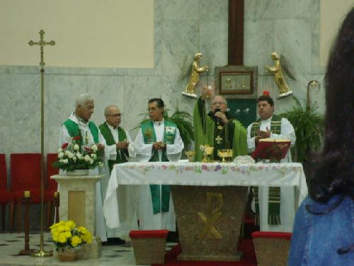 Visita a paróquia de Cristo Rei Dia 18 e junho de 2008