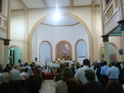 Visita de Dom Bruno a paróquia Nossa Senhora das Graças 